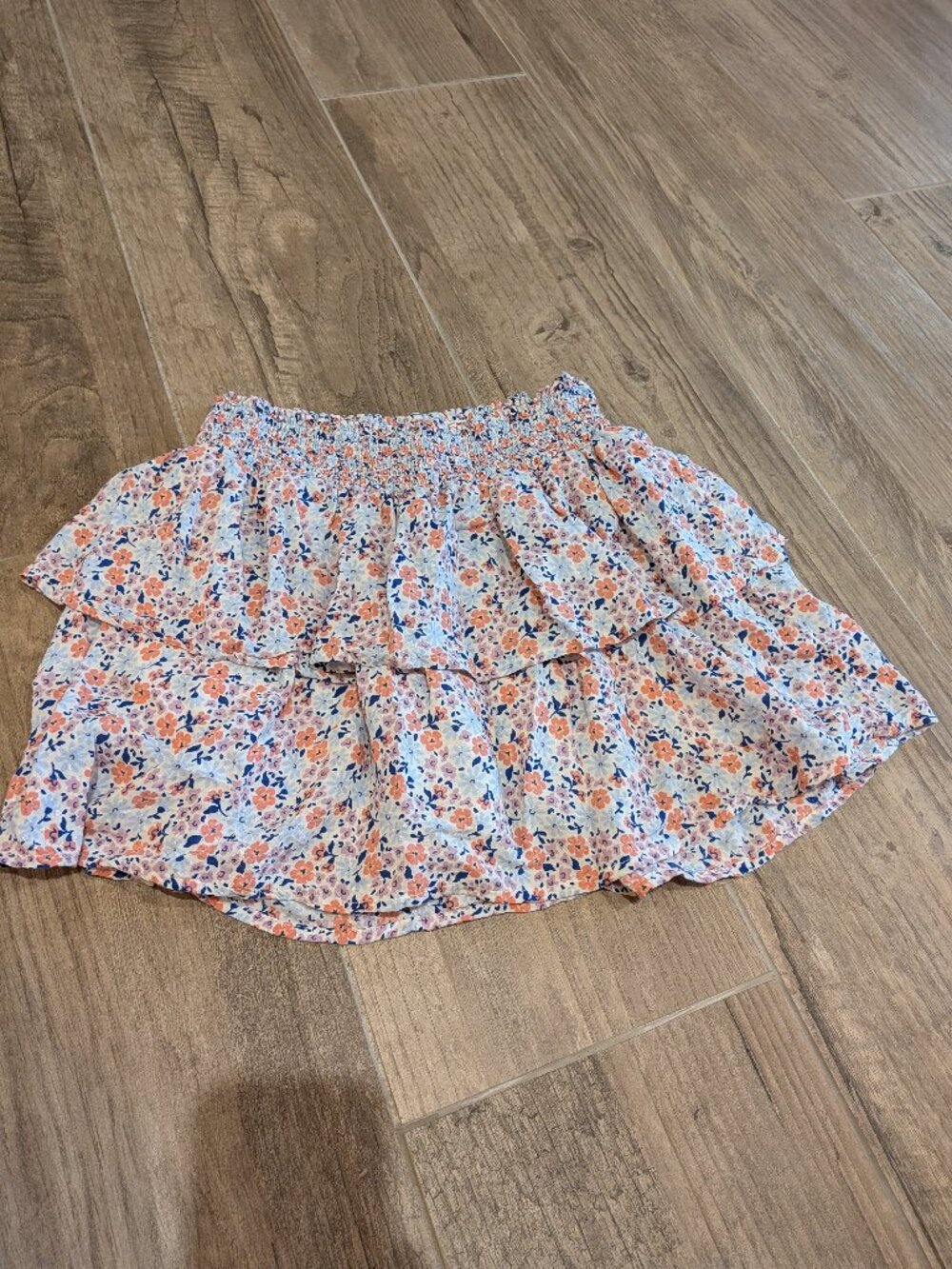 Girls Floral Skirt